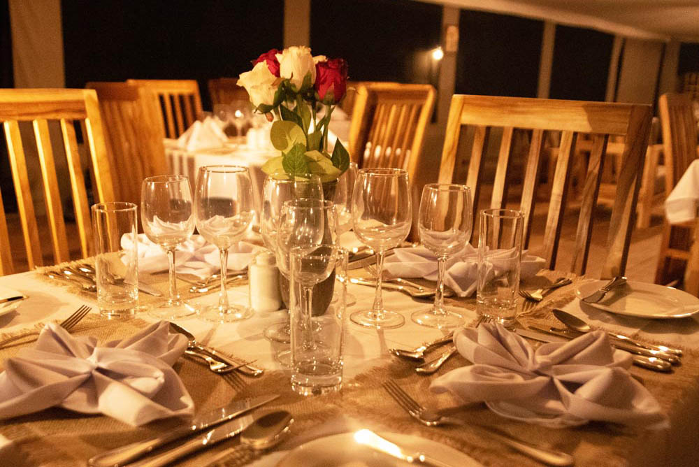 Dining experience at Manya Luxury Camps Serengeti