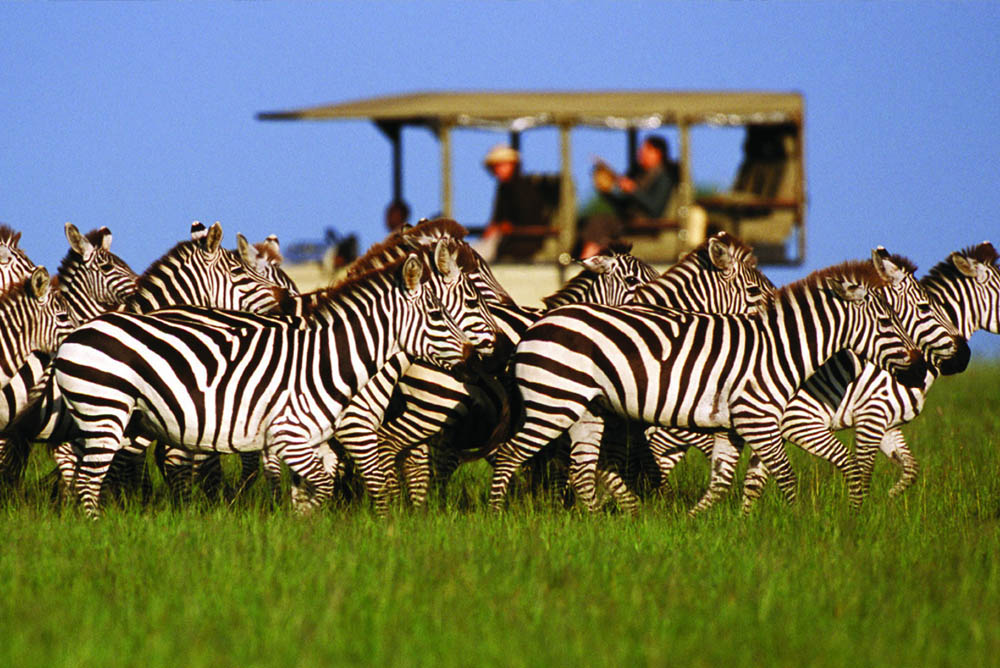 Sunrise view at Manya Luxury Camps Serengeti Tanzania