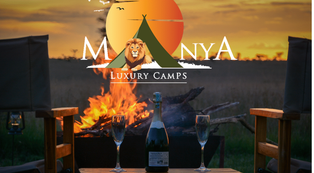 Discover the Serengeti Like Never Before – luxury safari view of sunrise and wildlife at Manya Luxury Camps