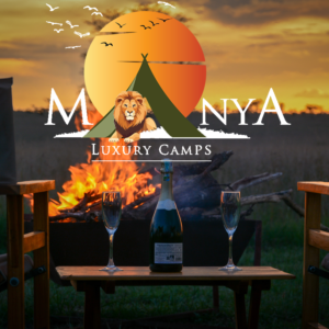 Sunrise safari Serengeti with wildlife and golden savanna at Manya Luxury Camps
