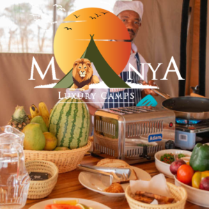 Dining experience at Manya Luxury Camps Serengeti