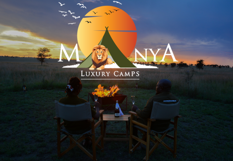 Evening view at Manya Luxury Camps Serengeti under the stars